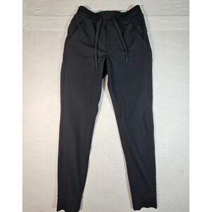 Birddogs Mens Joggers Black Mint Green Built-in Liner Size Small Gym Running